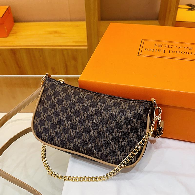 

New trendy personalized printing fashion small square bag femininity foreign summer French design messenger bag