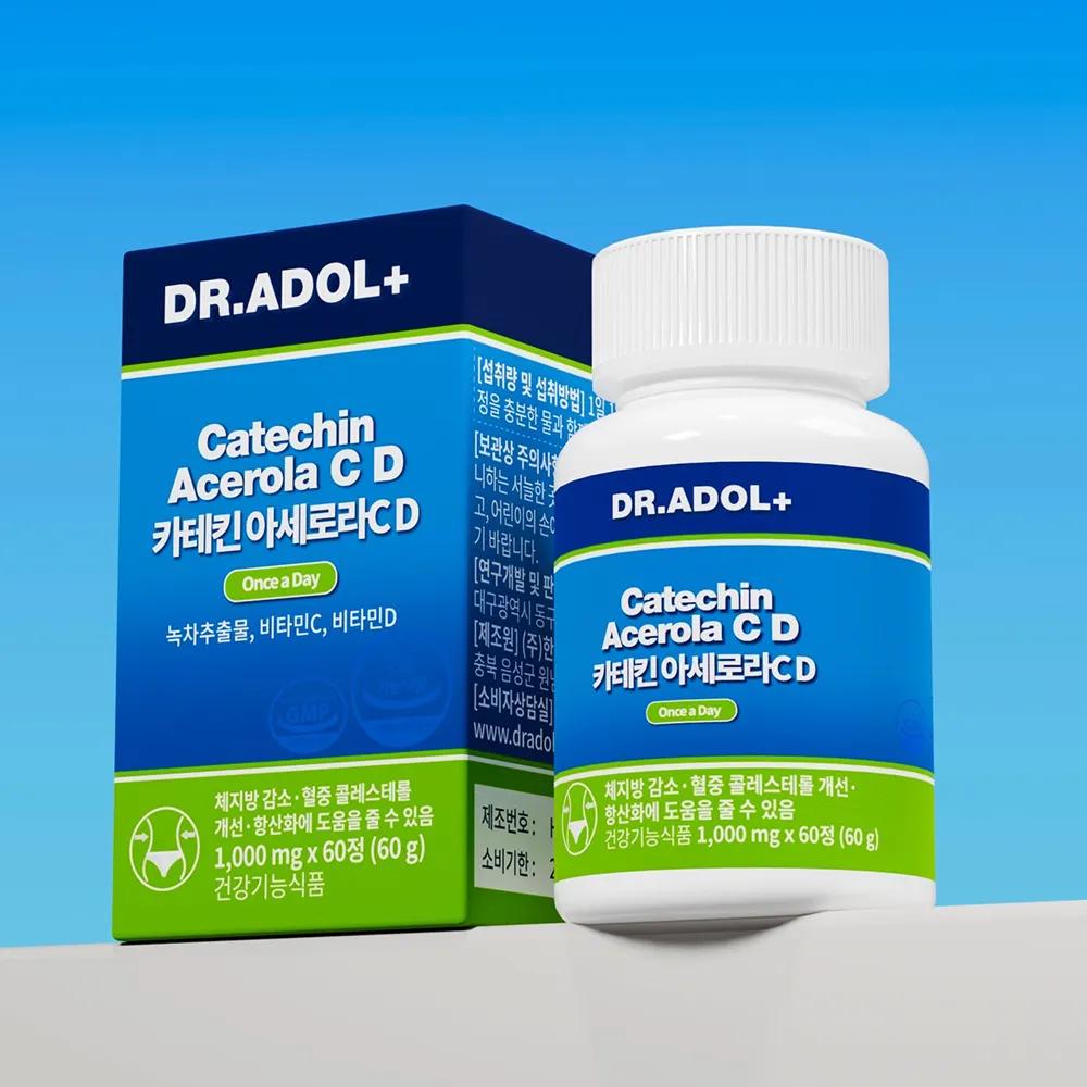DR.ADOL Catechin Acerola C D 60 Tablets (30-day supply)