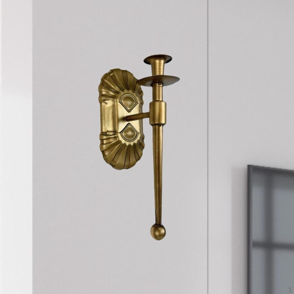 Suport de lumânare pentru montare pe perete, Suport conic Dormitor și Cameră de zi