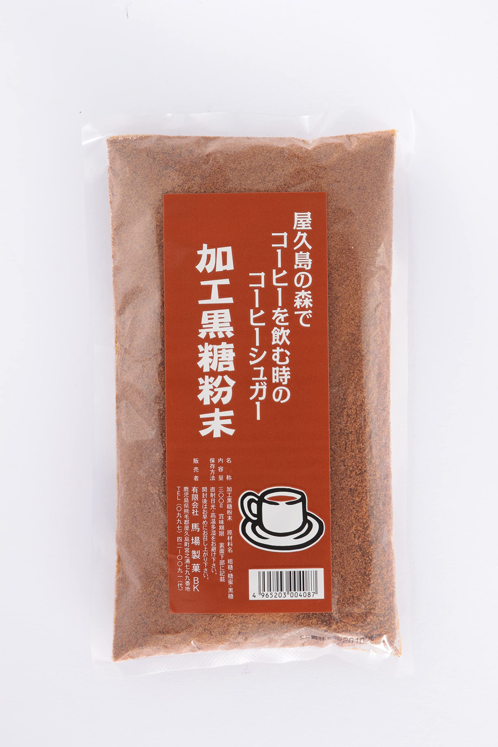 

Baba Seika Powder Brown Sugar Coffee Сахар для питья кофе в лесу Якусима 300 г x 2