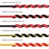 5Pcs Elastic Bike Cable Protective Sleeves Housing Covers Protectors Easy to Install & Remove Suitable for Most Bicycles