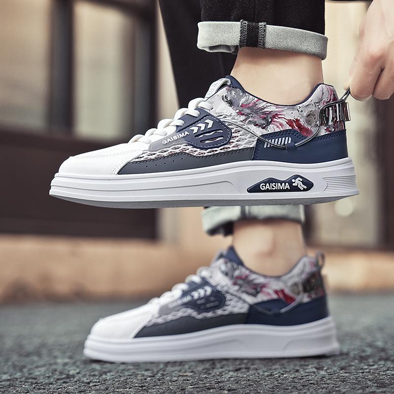New Men's Fashion Casual Shoes Boys Students Trending Soft Sole Comfortable Sneakers Male Classic Breathable Gym Shoes