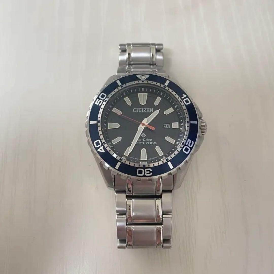 Used CITIZEN Eco-Drive DIVER S 200m watch