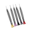 5Pcs Silver Watch Screwdriver Set Large Handle Screwdriver  Watch store professional repair work