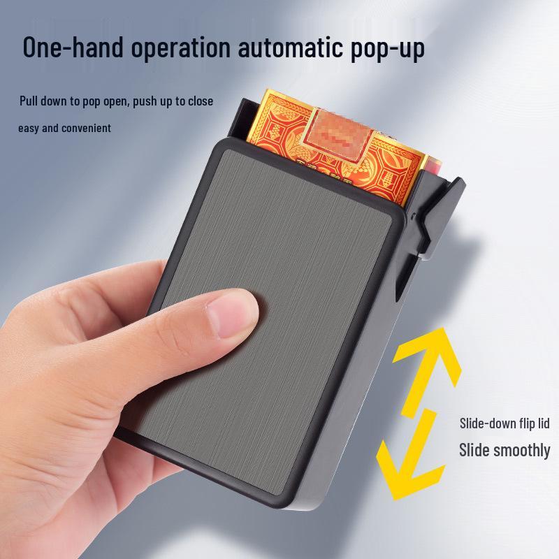 Windproof Ultra-Thin 20-Piece Cigarette Case: Moisture-Proof, Automatic, Waterproof, Portable for Men & Women