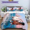 3Pcs Horses Beach Sunset Bedding Set Quilt Cover Pillowcase Home Christmas Xmas Halloween Gift 1 Duvet Cover 2 Pillowcase Em92824
