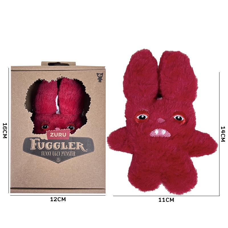 Fuggler Tooth Monster Ugly Cute Funny Baby V3 Series Plush Doll Ornament Bed And Sofa Decoration Children'S Birthday Gift