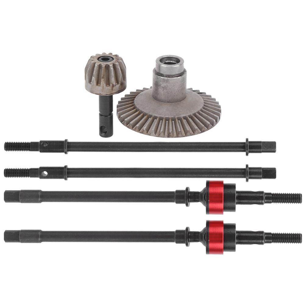 Vooras en Achteras met Tandwiel Vervangingsonderdelen Geschikt voor Axial SCX10 1e Generatie