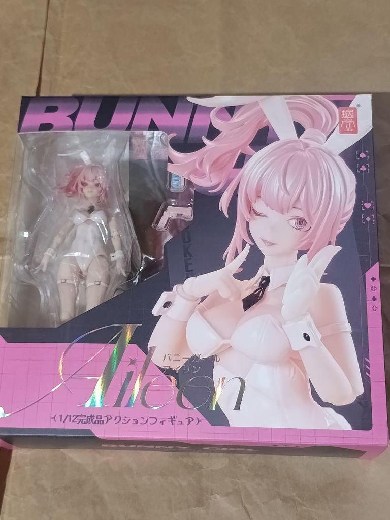 [USED] Kanoshell Bunny Girl Irene & Cyclone Bunny & Sune-chan Parker Aurora Pink