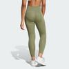 Adidas Opme Power Quick-Dry Tight Yoga Fitness Training Cropped Pants Women Bottoms Olive-Green JN3229