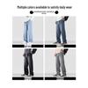 :CHOCOOLATEit Men's American Retro Loose Straight-Leg Denim Jeans