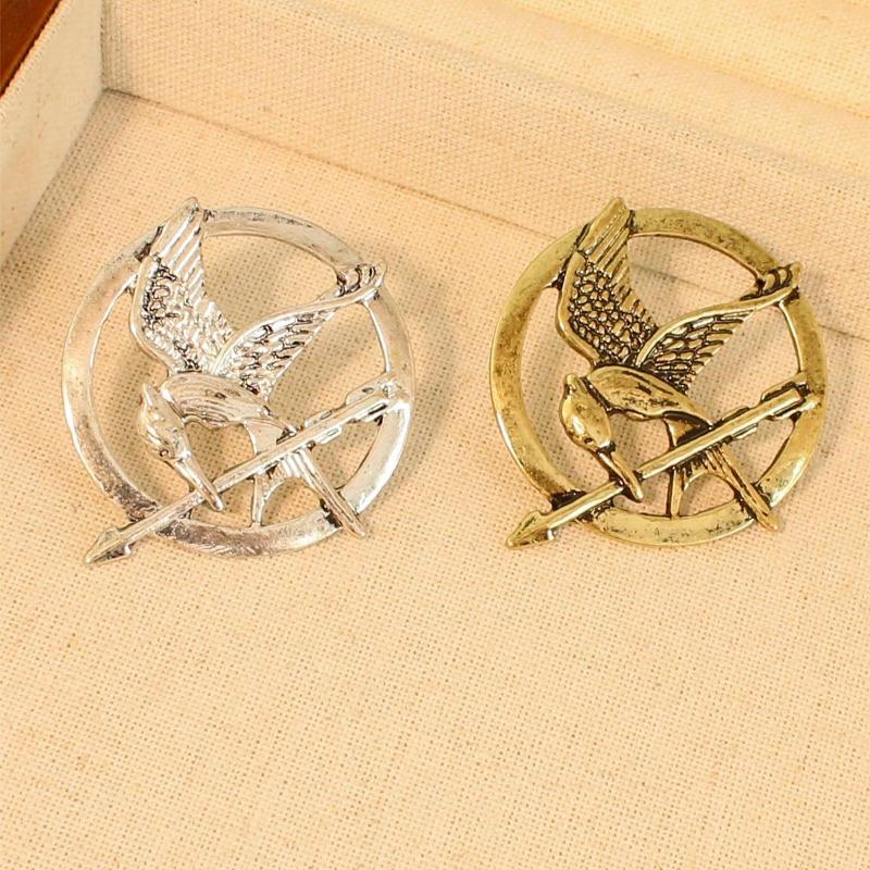 1pc Creative & Versatile Vintage Mockingbird Metal Badge Retro Brooch Pin For Backpack, Clothing, And Accessories