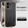 Позолочений Чохол Для Oneplus Turbo 6 6V ACE 6 6T 15 15R 13 Nord CE5 CE4 Ударостійкий Золотий Шовковий Шкіра Пластик PU Шкіра Обкладинка