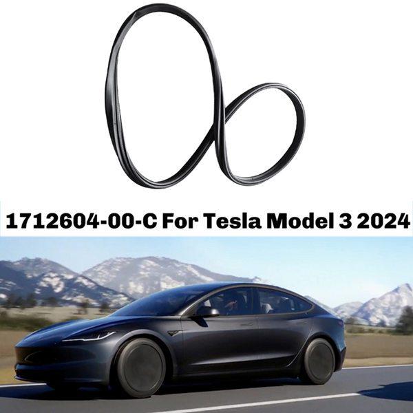 1712604-00-C: Nová těsnící lišta předního kufru pro Tesla Model 3.