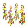 1pcs Random Soft Giraffe Handbells Rattles Plush Infant Baby Development Handle Toys WIth Teether Baby Toy For Newborn Gifts