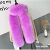 Fashionable and Versatile Fur Long Scarf for Winter Warm Fur Scarf with Fur Collar Imitation Rabbit Fur Fox Fur Ladies Scarf