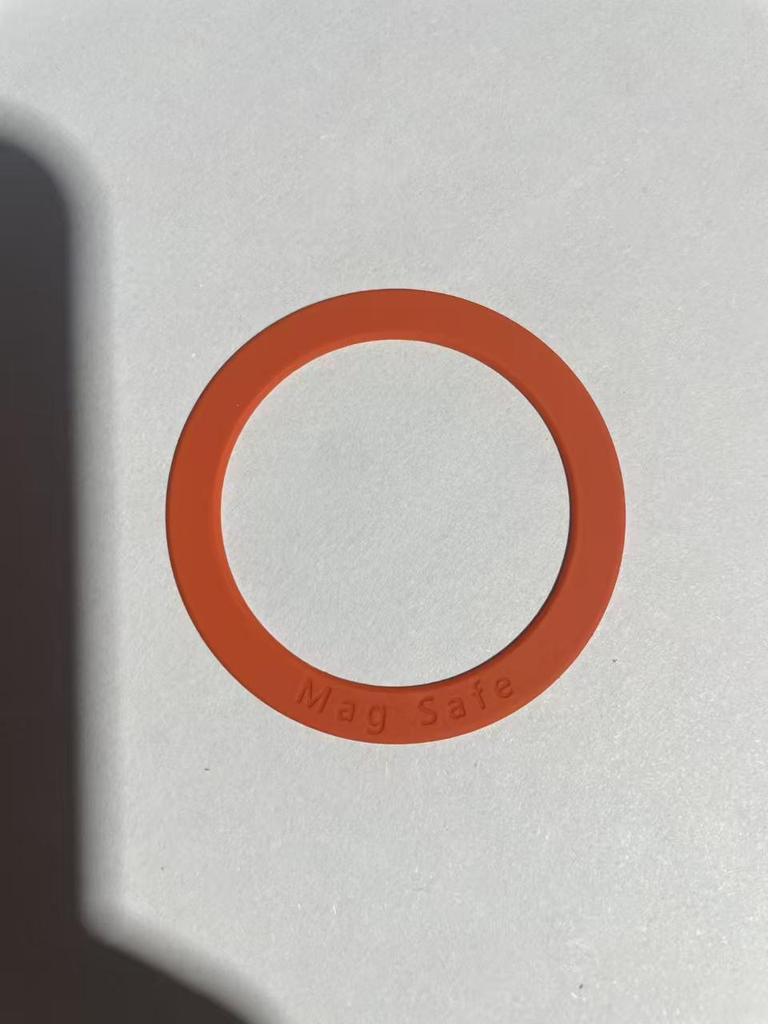 Magsafe Wireless Charging Phone Case with Magnetic Ring and Silicone Sheet
