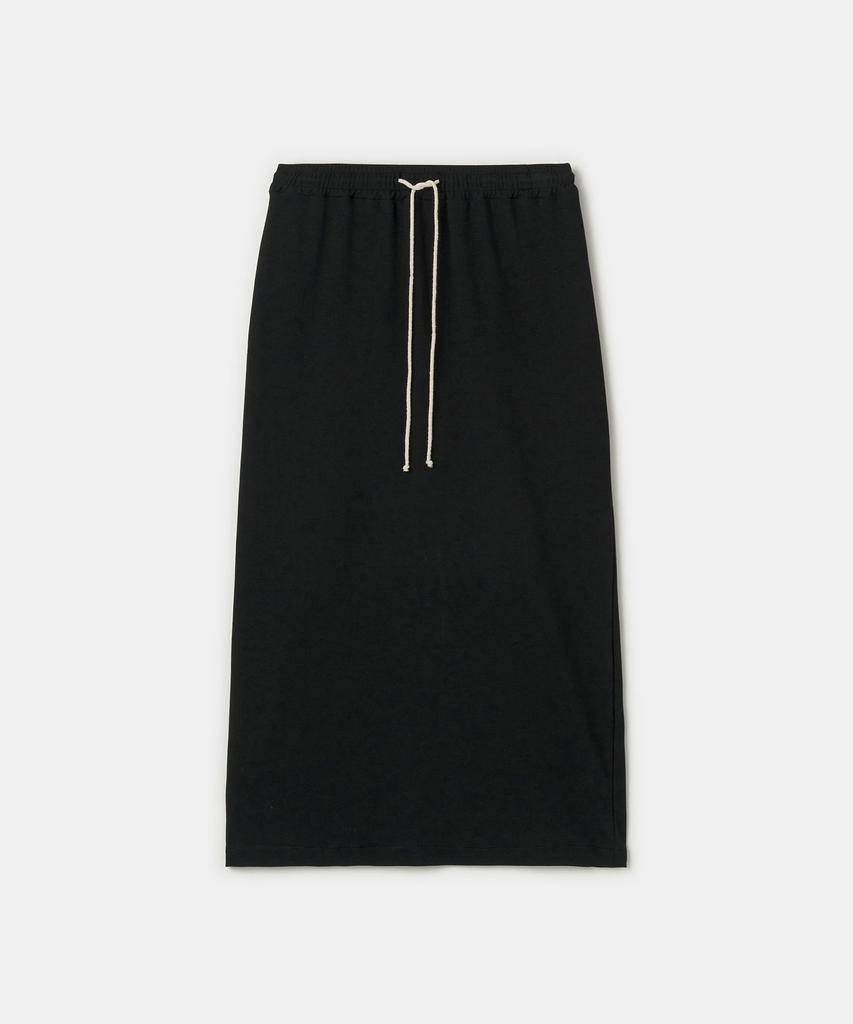 The Rye String Long Skirt(Black)
