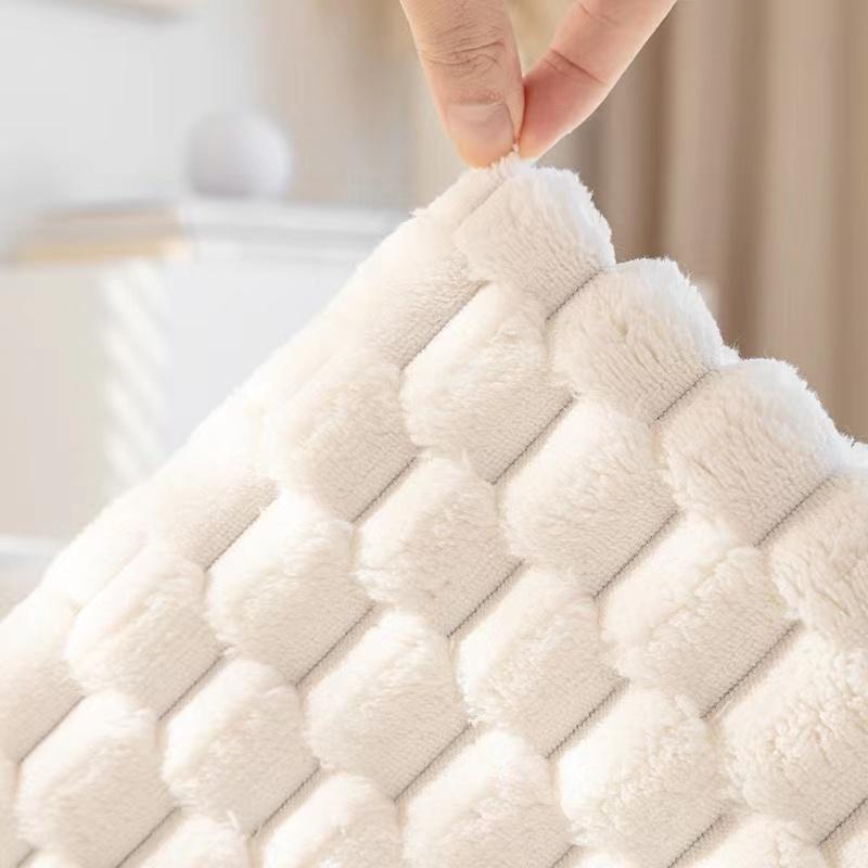 Winter Warm Plush Sofa Towel Anti-slip Slipcovers Super Soft Velvet L-shaped Sectional Sofa Cover
