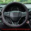 Cow Leather Car Steering Wheel Cover For Hyundai Tucson IX35 2004- I10 I20