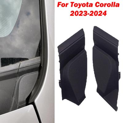 1 Pair Windshield Wiper Side Cowl Extension Cover for Toyota Corolla 2023-2024 55753-02300 55754-02310