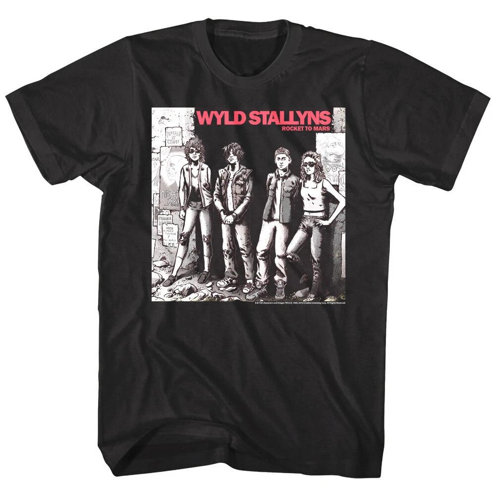

Bill & Ted Wyld Stallyns Rocket to Mars Men s T Shirt S