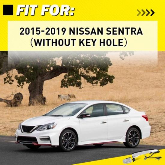 Front Driver Left Side Exterior Door Handle For Nissan Sentra 2015 2016- 2019