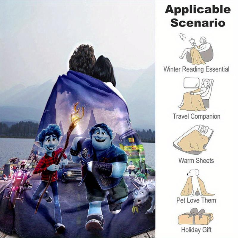 1pc, "Home Decor Blanket: Perfect for Couch, Bed, Travel, Camping, Car
