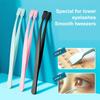 Precise Professional Makeup Tool Lash Applicator Tool Eyelash Cluster Non Slip Applicator Tweezers for Travel Salon Separating