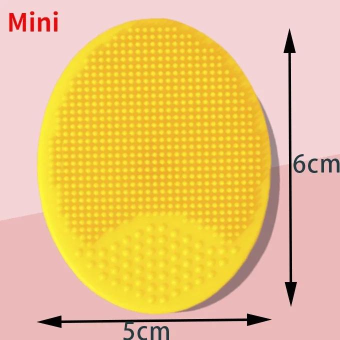 Silikonový čistící kartáček na obličej Hluboké póry péče o pleť Scrub Cleanser Tool Nový mini Beauty Soft Deep Cleaning Exfoliator