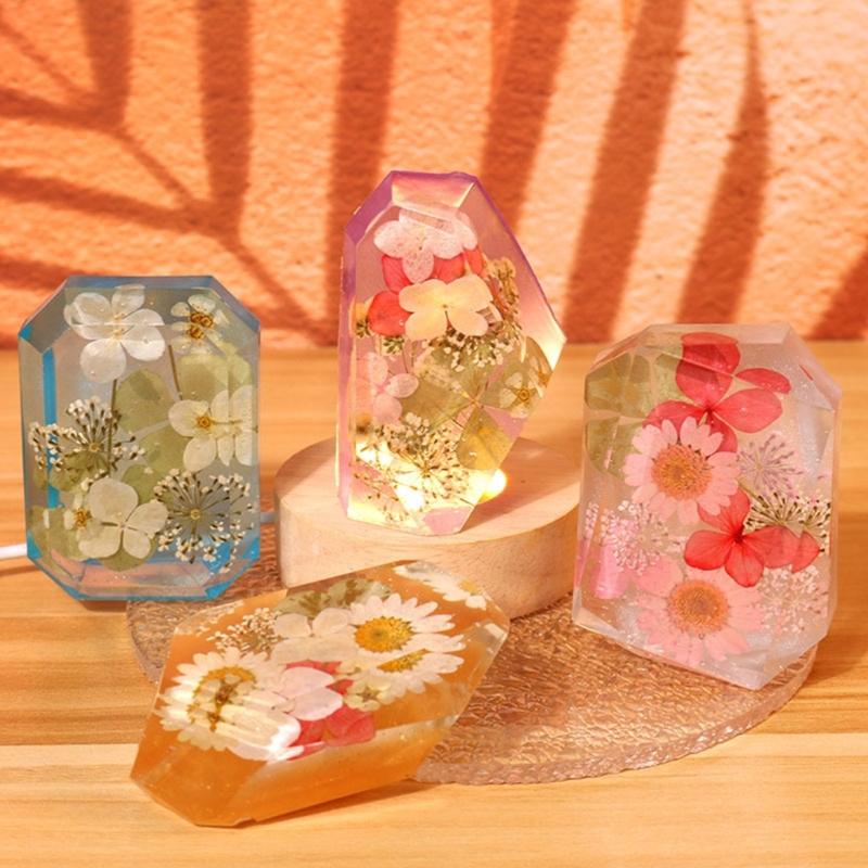 Large Multi-Faceted Gem Stone Resin Epoxy Mold for Jewelry Soap,Ice Making,Gemstone Isomalt Baking,Cabochon Candle Craft