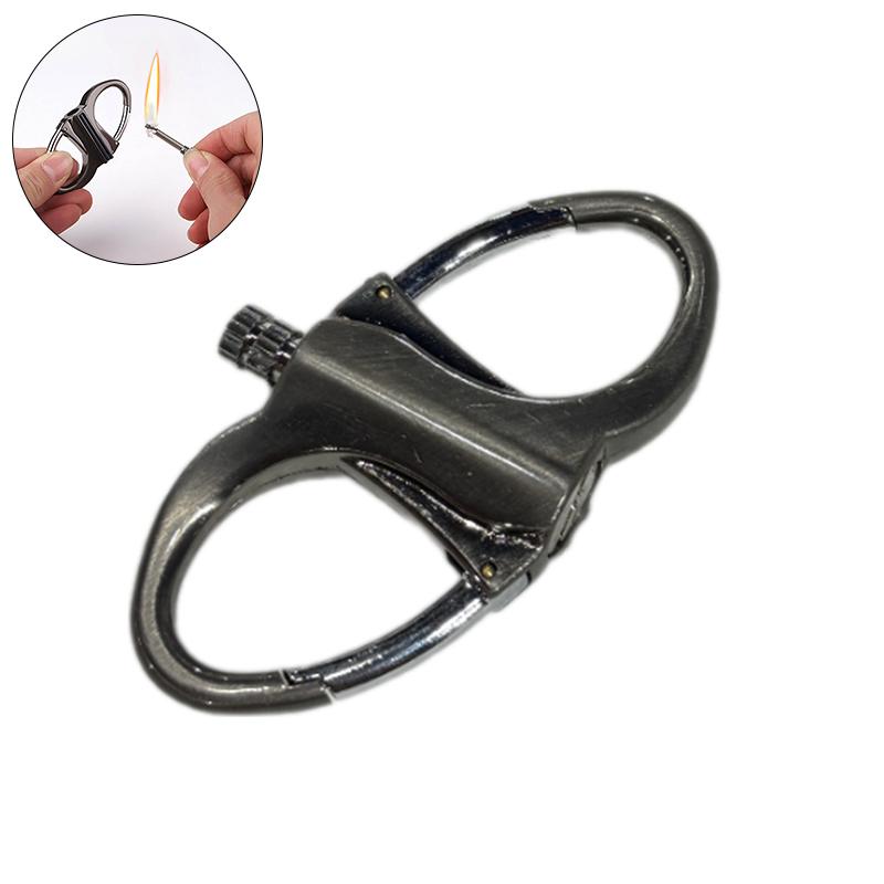 

Вечная спичка зажигалка с брелоком, Вечная зажигалка, Набор для розжига огня в экстренных ситуациях чёрный