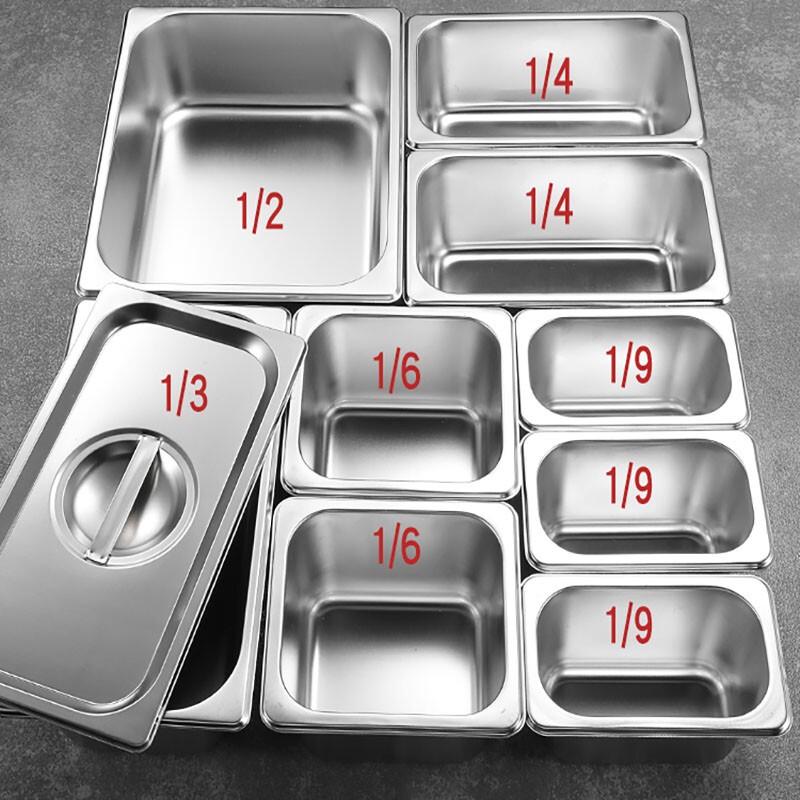 Stainless Steel Rectangular Food Pan
