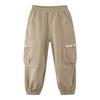 Zuoxi Boys' Pure Cotton Cargo Pants