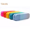 Silicone Pencil Case Gradient Color Pencil Bag Zipper Closure Lightweight Pencil Pouch Stationery Organizer