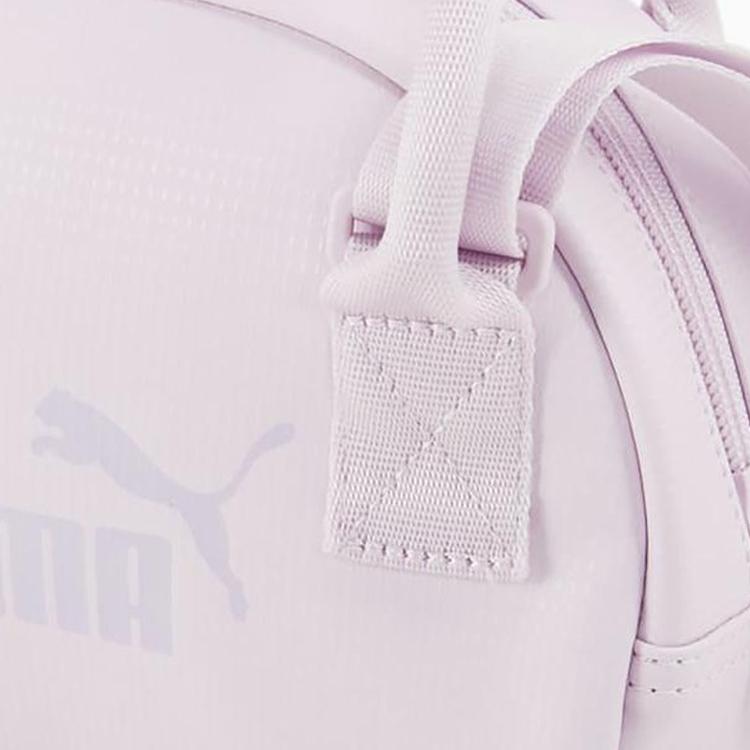 New PUMA Artificial Leather Crossbody One Shoulder Handbags Small Size Women's Light Purple 090278-02