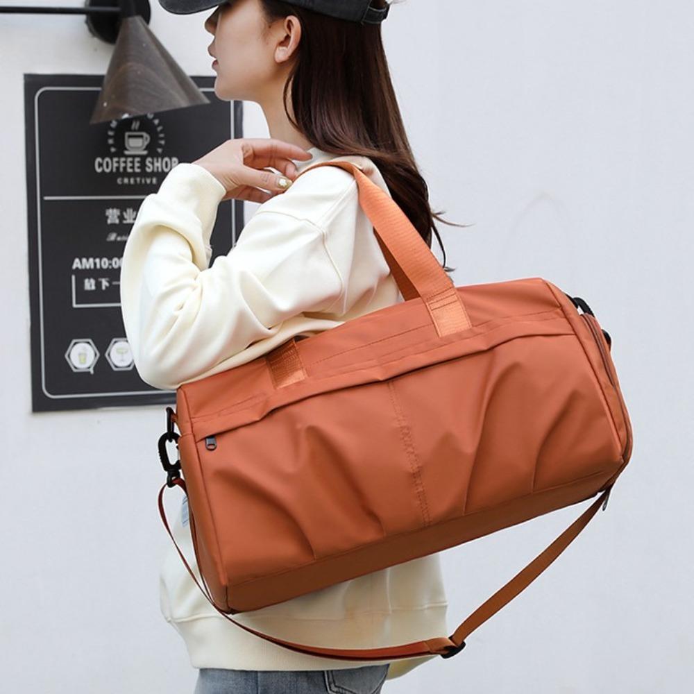 with Shoe Box Travel Duffel Bags Dry and Wet Separation Gym Bag Sports Shoulder Bag  Unisex