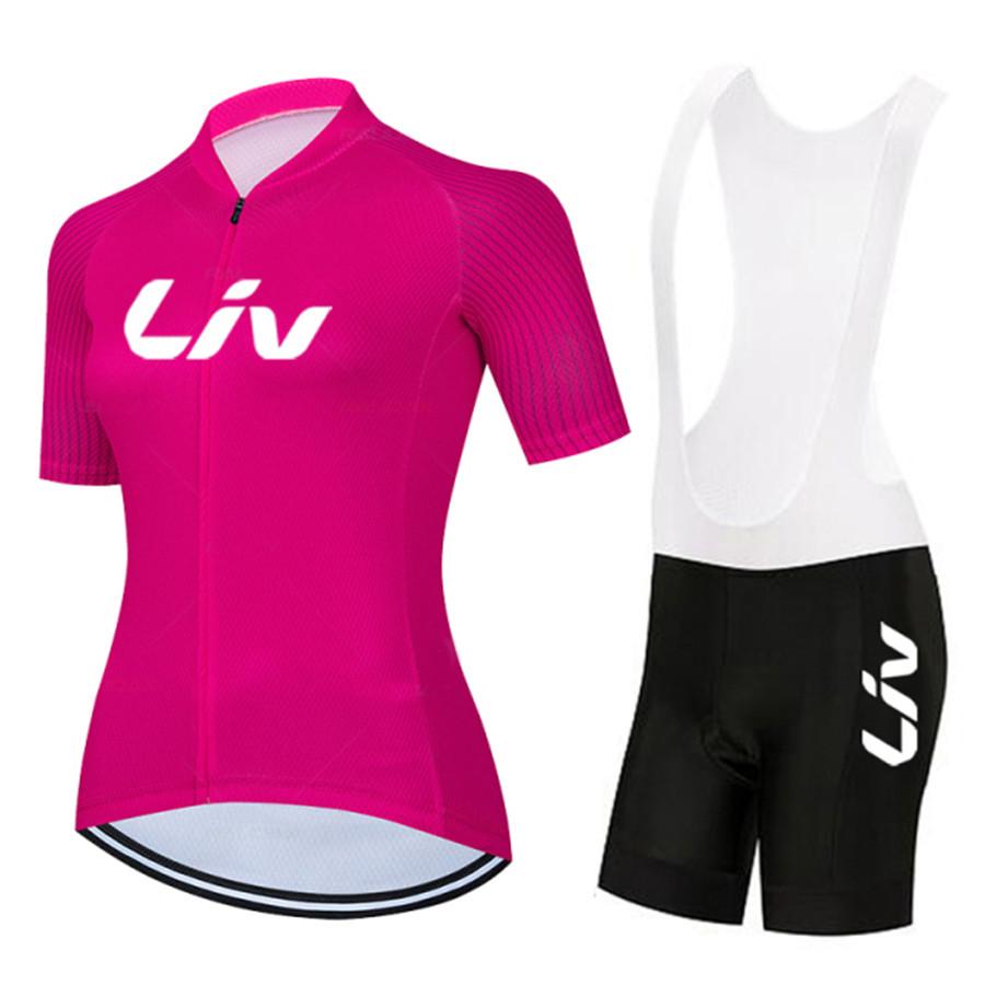 

Women LIV Cycling Set Summer Women MTB Bike Cycling Clothing Bicycle Clothes Ropa Ciclismo Cycling Jersey Set 2026 Summer Breathable Cycling Suit S