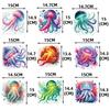 Ocean Colorful Jellyfish Pattern Birthday Party Decoration Pendant Hanging