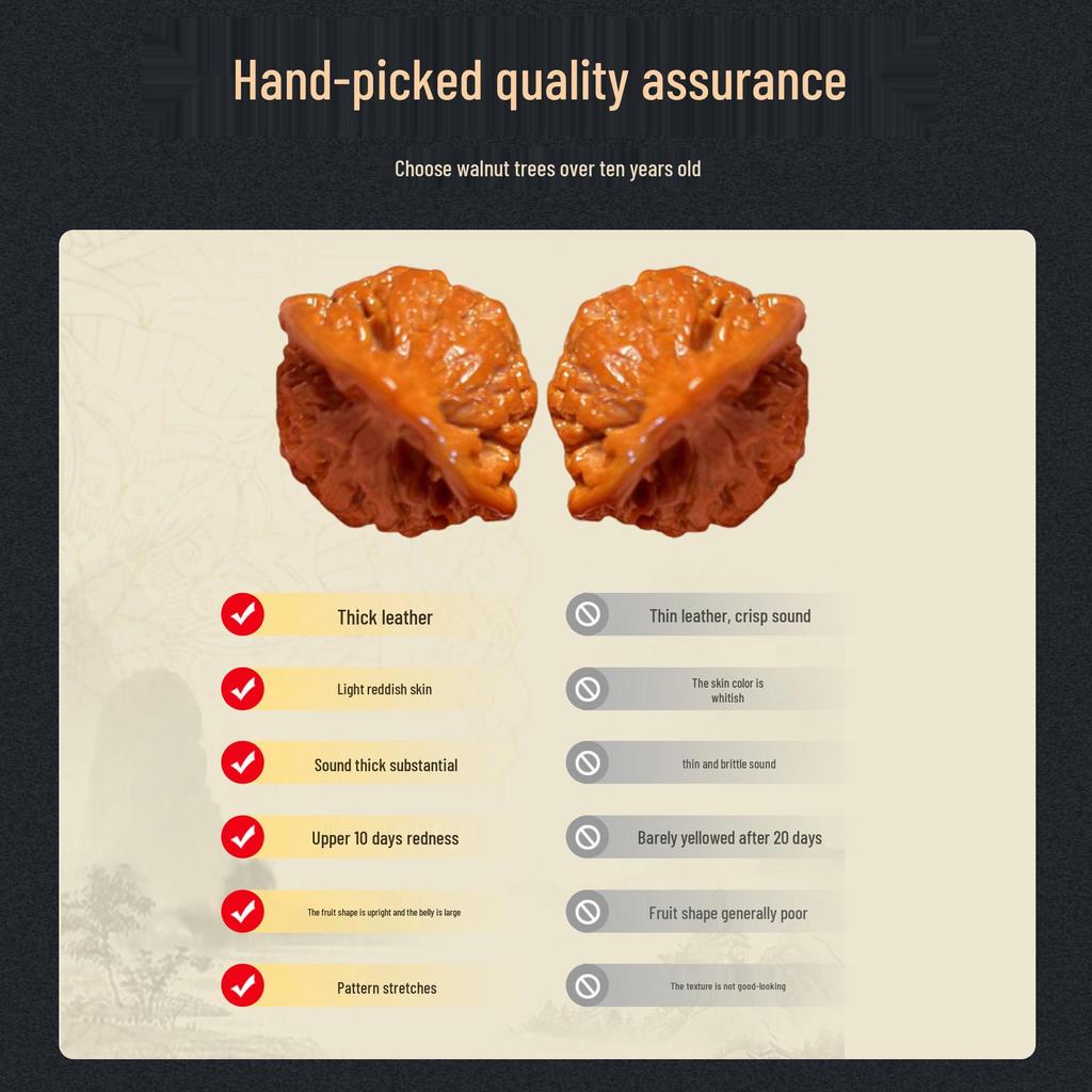 Old Tree High Toss Wenwan Walnut: Wang Yong Official Hat Tower Lion Hand Piece String