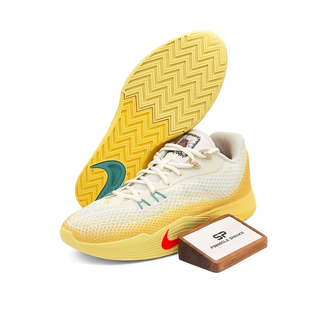 Nike S.T. Flare Basketball Shoes Men's White Yellow - IM6681-067