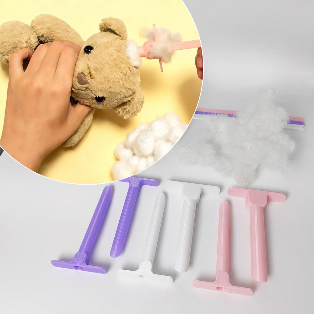 3D-gedrucktes Puppenfüllwerkzeug-Set – Handlicher Füllhelfer, komplettes DIY-Füllset für die Herstellung von Stofftieren, handgefertigte Bastelarbeiten