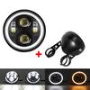 Universal 6.5" Round Head Light for Harley Sportster Cafe Racer Honda Yamaha Suzuki Custom 5.75 Inch Motorcycle Led Headlight