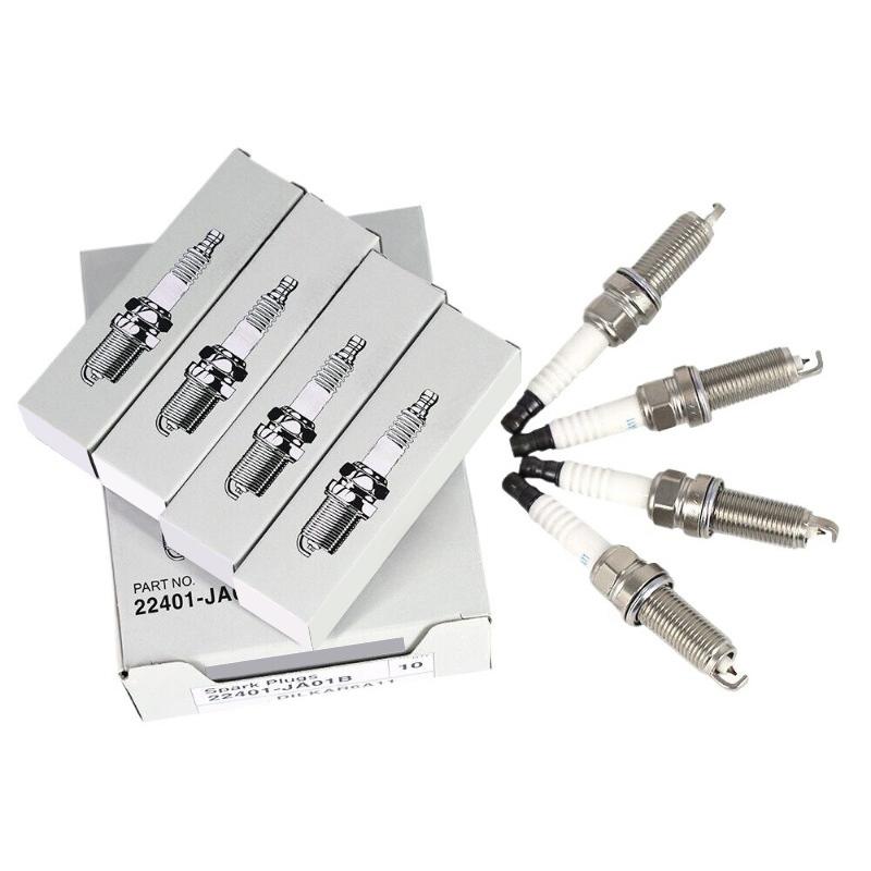 4pcs 22401-JA01B DILKAR6A-11 Iridium Spark Plug For Nissan X-Trail Sentra Rogue Altima Teana Sentra 2.5 22401JA01B DILKAR6A11