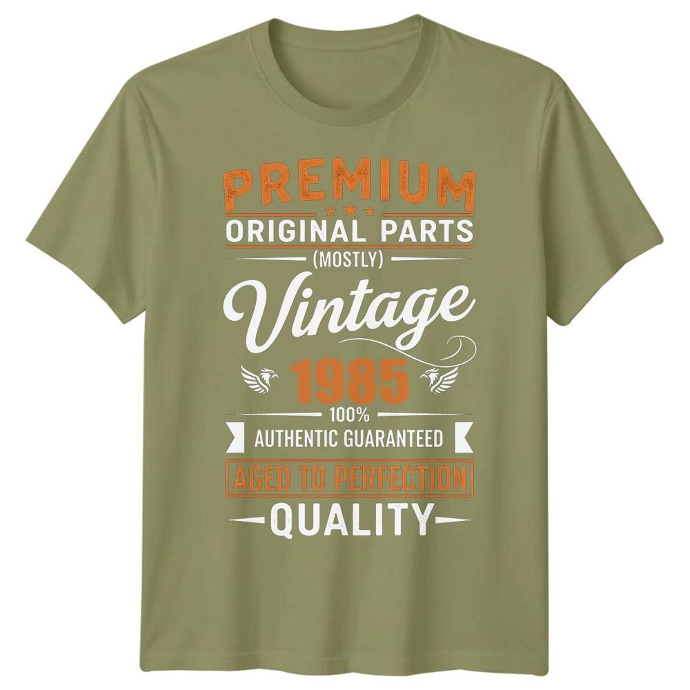 Vintage 1985 Original Parts Mostly 41st Birthday Unisexs TShirt Unisexs Graphic Tee