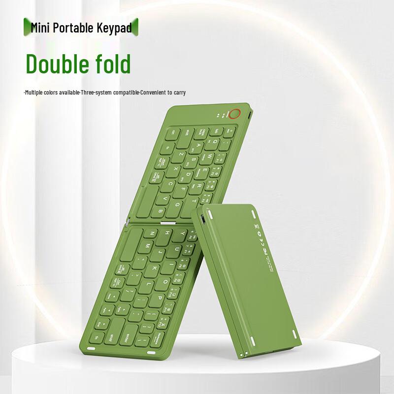 TRNFA Wireless Foldable Bluetooth Mini Keyboard - 1 piece - Randow color