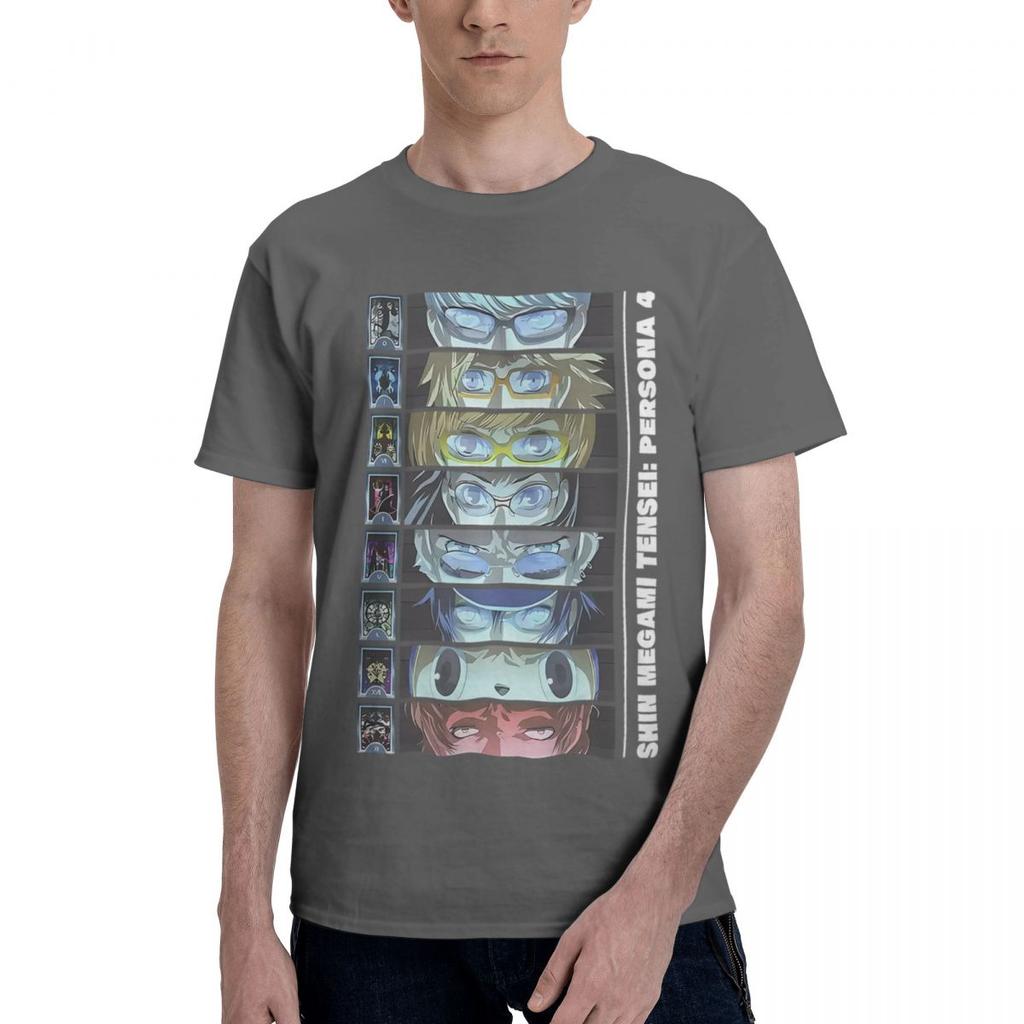 Game Persona 4 100 Cotton Casual Breathable Confortable Top Funny TShirt For Men Clothes Men