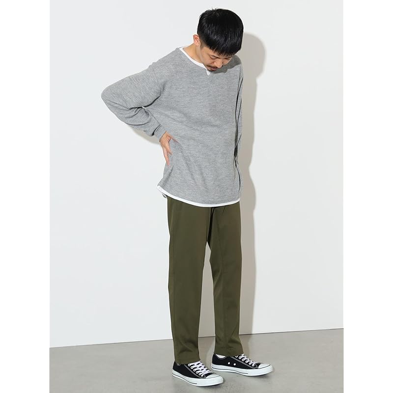 [Beams Heart] pantaloni vis stretch ușor bărbați OLIVE S