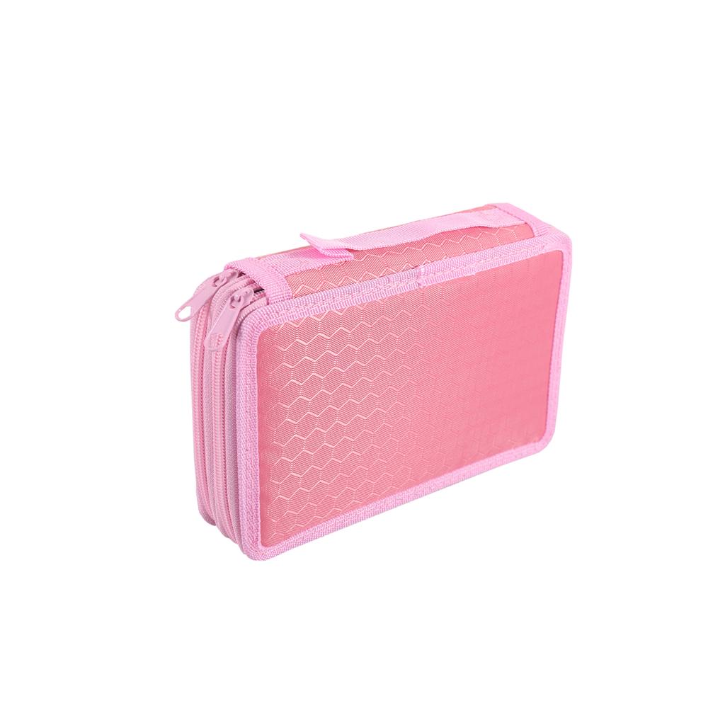 1 Piece 3-layer Handy Pencil Case, Stylish Large-capacity Student Pencil Case and Office Storage Bag, a Gift for a Friend