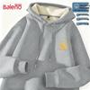 Baleno Men's Plush Fleece Hooded Sweatshirt